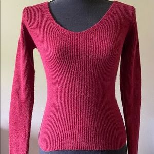 Red sweater, never worn. SIZE MEDIUM
